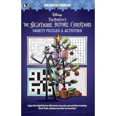 [5] Disney Tim Burton's The Nightmare Before Christmas Variety Puzzles and Activity Book [perfect], [5] Disney Tim Burton's The Ni