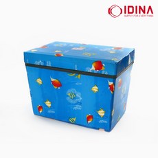 이디나 스티로폼 아이스박스 업소용 보냉 박스, 29L, 물고기