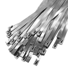 304 스텐 케이블타이 4.6미리 7.9미리 13미리 내열 고강도 고정밴드 스틸 금속, 7.9mm, 1개