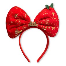 cosmag 크리스마스 머리띠 산타 사슴뿔 코스 머리 장식 파티 장식 용품 1세트 6개입, 1개, F세트