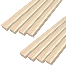 아이베란다 나무쫄대 묶음 목재 원목 합판 얇은 비닐 쫄대 각재 각목, 1개, 삼나무18x30x800mm(8개)