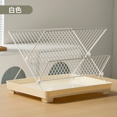 折叠厨房碗盘沥水架多功能碗筷家用沥水架餐具收纳架置物架碗盘架, 1個, 1個