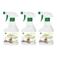 強力去污除臭劑 5分鐘瓦解油污 適用於廚房油污, 3個, 450ml