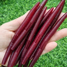 MUKUN 10 개/몫 낚시 미끼 실리콘 미끼 5.4g/7.4g 소프트 Swimbait 웜 Neko Rig 용 인공 미끼 낚시 Wobbler, 01 4INCH 5.4G, 05 GD50 10PCS 03