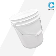 크린핏 간편 다용도 버킷, 화이트, 20L