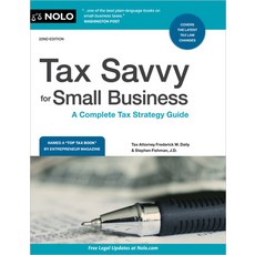 (영문도서) Tax Savvy for Small Business: A Complete Tax Strategy Guide Paperback, NOLO, English, 9781413330403