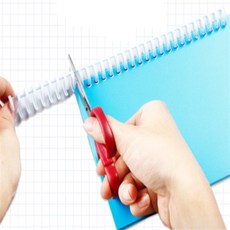 콩군하우스 잘라서쓰는바인더링 제본용품, 블랙 10mm