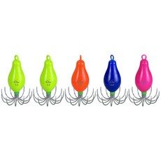 KN피싱 쭈킬 물방울 그린 오렌지 핑크 블루 12호, 5개