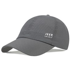 케이디코 JEEP SPIRIT 지프스피릿 스포츠 캐주얼 야구 모자 CA0088 남자 여자 남성 여성 + 전용 보관백, 다크 그레이, 1개