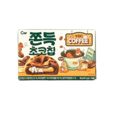 청우 쫀득 초코칩 커피 맛 90g, 1개