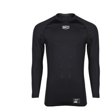 ZETT 긴팔 라운드 언더셔츠 BK-342 (검정)