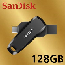 샌디스크 USB 메모리 Phone Drive C타입 OTG 3.2 C6 블랙, 1개, 128GB