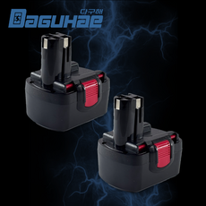 DAGUHAE 호환 보쉬 충전 드릴 GSR 14.4-1 14.4-2 14.4V 스킬 니카드 배터리 NI-cd 밧데리, 2개