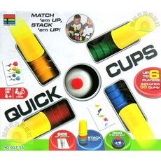KINGBO TOYS QUICK CUPS 益智桌遊, 1個