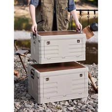 트렌드부스 대형폴딩오픈형캠핑박스 멀티 오픈 카고, 슬레이트 35L 단일 레이어