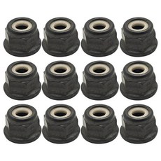 스틸 FS86 FS90 FS120 트리머 예초기 부품용 10mm x 1.0 LH 나사 블레이드 칼라 너트 12개