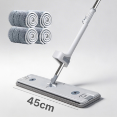 클레오니 가정용 밀대걸레 물걸레 청소포 밀대 바닥청소 밀대걸레, 1세트