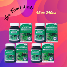 식물성 대두 레시틴 포스파티딜 콜린 인지질 LECITHIN LDL콜레스테롤 여자 남자 60대 70대 60캡슐X4(4개월), 60정