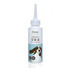 MOG&DOG 黃金盾 寵物潔耳液 100ml, 1個