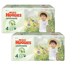 하기스 네이처메이드 밴드형 기저귀, 4단계, 80매