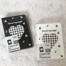 3x5 포토카드 보관 앨범북 포켓식 포토앨범 2개입