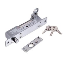 YUAN-HSUN 埋入式陽極鎖 EL-SL120B 送電開鎖 適用於辦公室與居家環境, -