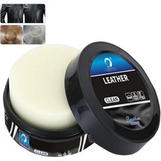 리더 가죽 관리 크림 클리닝 페이스트 가구 자동차 관리용 복원 내부 2개입 2533730, 1 Pcs