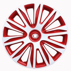 14인치 휠 RS600 루피노 포터2/봉고3 전용 알루미늄 커버 세트, 14인치5083화이트+레드