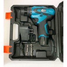 JJ(B)六角頭電鑽 12V 2.5AH 充電式電鑽 組合系列 大扭力電動螺絲刀 家具安裝手電鑽, 1個, JJ(B)六角頭電鑽 2.5AH單電塑盒