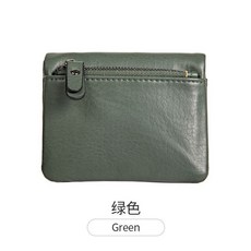 日系復古折疊女式拉鏈短款錢包，多功能學生零錢包卡包，新款上市