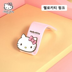 에프식스 산리오 차량 헤드레스트 후크 캐릭터 자동차 가방걸이 우산걸이, 핑크 헬로키티, 1개