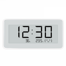 小米 電子溫濕度計Pro，室內溫濕度監測，高精度感測器，大螢幕顯示，居家環境守護, 白色, 1套