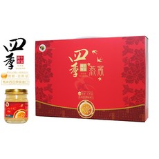 四季低糖冰糖燕窩6瓶裝/馬來西亞原裝進口(最新效期至2028年), 1個, 6瓶裝, 75ml