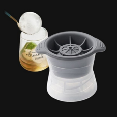 실리콘 얼음틀 밀폐형 휴대용 동그라미 아이스볼 메이커 하이볼 위스키 대형 제조기 홈카페 용품