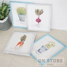 빈티지 우드 그림액자 대, Beet(비트)