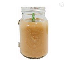 [하루셀렉] 유리잔 유리컵 드링크자 600ml 1EA 유리머그컵