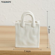 輕奢陶瓷花瓶 斯堪的納維亞風格 居家入口擺件, E