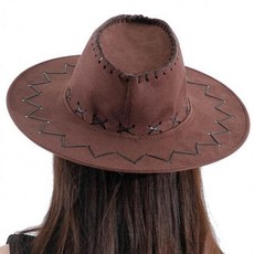 비오스리빙 브라운 파티 세무카우보이모자 소품 할로윈 파티모자, 본상품