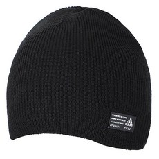 adidas 愛迪達 PERF毛帽+時尚口罩, Black