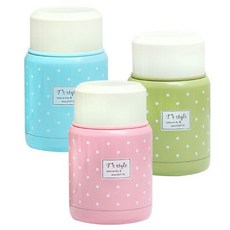 러브앤아트 보온보냉 죽통350ml, 그린