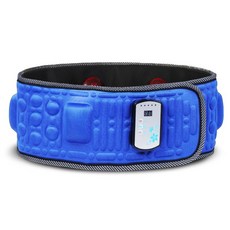 허리 슬리밍 뱃살 진동벨트 복부 스트레칭 마사지 바디, 기본 색상, 적외선 조명이 있는 플러그인 스마트 버튼