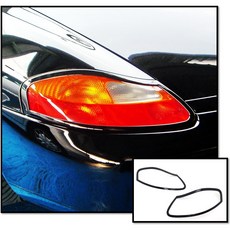 圓夢工廠 Porsche 保時捷 Boxster 986 1996 2004 烤漆黑 亮面黑 後燈框 尾燈框 車燈框飾貼, 1個