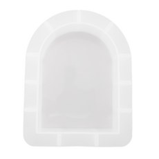 헤일리마켓 DIY 부케 레진 물결 원형 아치 실리콘 몰드 인테리어, 아치형몰드