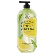 온더바디 수퍼보타닉 바디워시 레몬 앤 버베나향, 900g, 3개