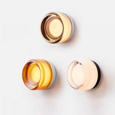 원형 글라스 벽등 벽부등 유리 벽등 외부 실내 욕실 디자인 인테리어 복도, A형 라이트 브라운