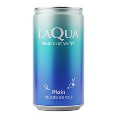 라쿠아 플레인 탄산수 캔, 60개, 190ml