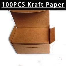 100/200 Pcs 카드 놀이 빈 DIY 게임 엽서 수제 벽지 메시지 흰색, 01 100PCS khaki