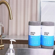 구름 일회용 수세미 욕실청소수세미