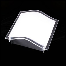 파도 벽등 화이트 E17 인테리어 복도 현관 무드등, 단품+미니크립톤E17전구색1개