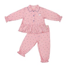 삐삐롱 [삐삐롱25FW]제니하트 20수모달스판 긴소매 파자마 상하세트